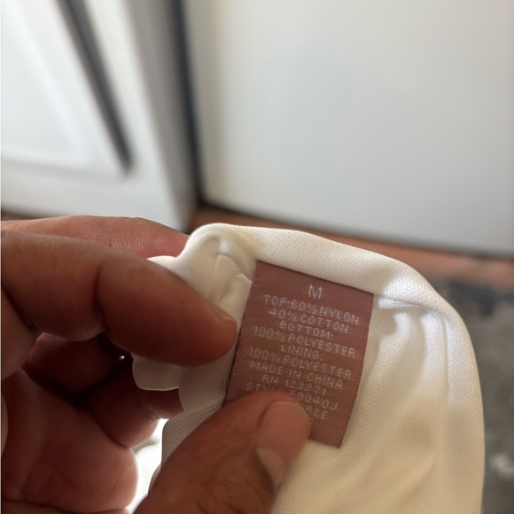 White Sleeveless Midi Dress with Lace Bodice - Picture 4 of 4